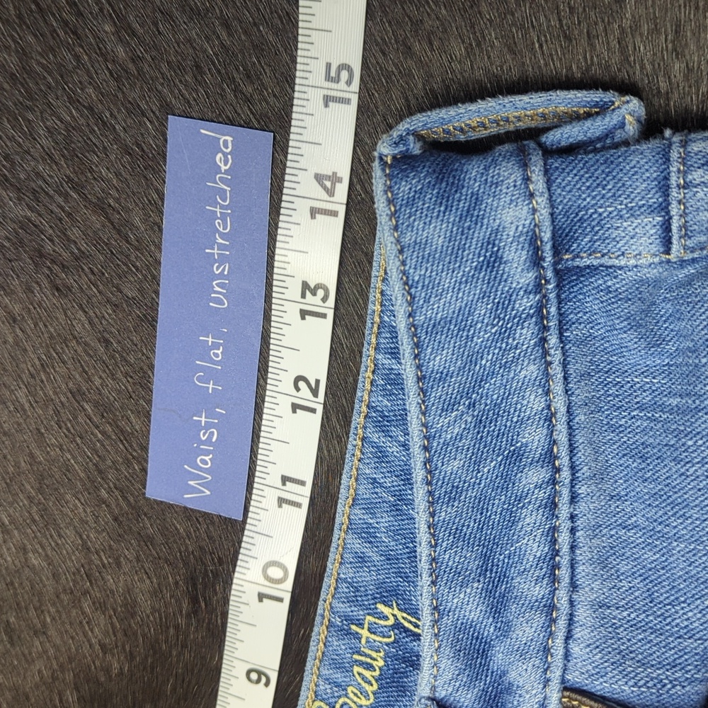 Belle Kim Gravel Denim Jeans 6 Ladies - Picture 10 of 14